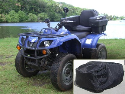 Deluxe ATV Covers (M). Fits small ATV up to 65" Length.