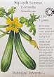 Summer Squash Cocozelle Certified Organic Heirloom Seeds 10 Seeds