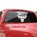 Chicago Bulls 18x18 White Logo Decal