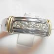 14K Two-Tone Gold Diamond Man's Ring