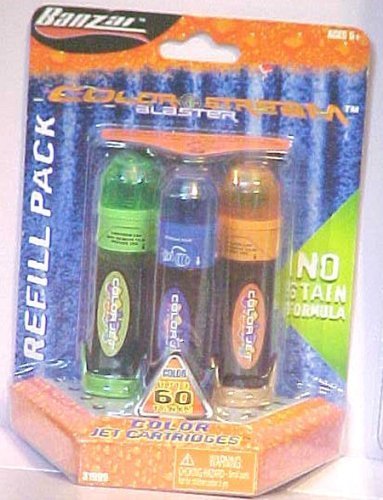 Banzai Color Stream Color Jet Cartridges