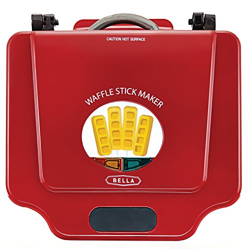 Cheapest Price! Bella Waffle Stick Maker RED Best Popcorn Machine