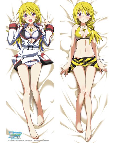 「IS〈インフィニット・ストラトス〉」シャルロット・デュノア 抱き枕カバー（スムースニット＆セベリスライクラ本体改）セット