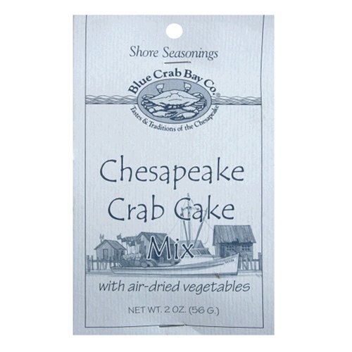 Blue Crab Bay Co. Chesapeake Crab Cake Mix, 2-Ounce Packages (Pack of 8) by Blue Crab Bay Co.