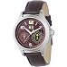 Fossil ME1031 Brown Leather Strap Watch With Visible Movements