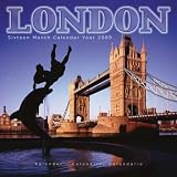 London 2009 Wall Calendar 12 X 12