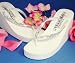 White Size 9 - Crystalized Bridal Flip Flops for Wedding Reception
