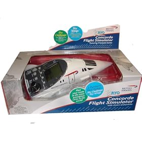 Concorde Flight Simulator featuring 2 fantastic skill games and choice of joysticks