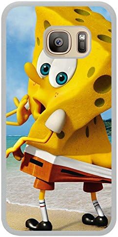 Generic Samsung Galaxy S7 Funny Spongebob Squarepants White Shell Phone Case