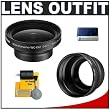 Nikon WC-E67 0.67x Wide Angle Converter Lens + Nikon UR-E20 Lens Adapter for Coolpix P5000 & P5100