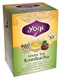 Yogi Tea - Green Tea - Kombucha W/Chinese Herbs, 16 bags