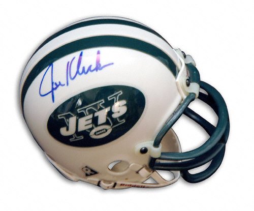 Joe Klecko New York Jets Autographed Mini Helmet