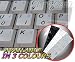 ENGLISH UK NON-TRANSPARENT KEYBOARD STICKER WITH ADDITIONAL KEYS ON IVORY BACKGROUND