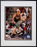 Lauren Jackson 2007 Action Double Matted 8 x 10 Photograph in Black Anodized Aluminum Frame