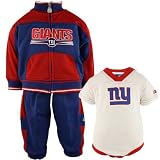 Reebok New York Giants Royal Blue Infant Three-Piece Warm Up Suit