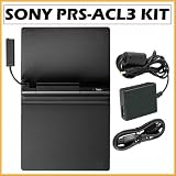 Sony PRS-ACL3 Digital Reader Pocket Edition Cover with Light + Sony Digital Reader AC Adapter