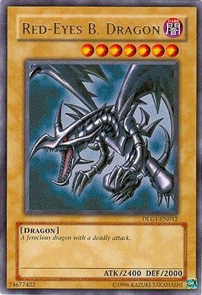 Yu-Gi-Oh! - Red-Eyes B. Dragon (DLG1-EN012) - Dark Legends - Unlimited Edition - Rare