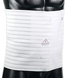 ITA-MED Men's Breathable Elastic Abdominal Binder (12" Wide), Small