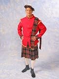Adult Scottish Lad Costume Great Hard to Find Deluxe Costume!