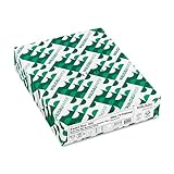 Wausau PaperExact Eco 100 Copy/Laser Paper, 92 Brightness, 20lb, Letter Size, 500 Sheets/Ream