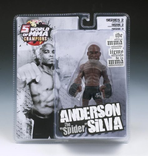 512 %2B6dzTPL Round 5 World of MMA Champions UFC Series 2 Action Figure Anderson Spider Silva