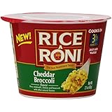 Rice-A-Roni Cups, Cheddar Broccoli, 2.1 Ounce