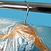 HANGERWORLD 20 Clear 65inch Dry Cleaning Laundry Polythylene Garment Cover Protector Bags 100 Gauge