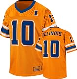 Illinois Fighting Illini Youth Orange Stadium Football Jersey
