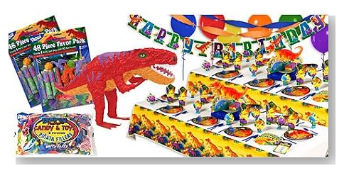 Prehistoric Dino Party Supplies Ultimate Party Kit