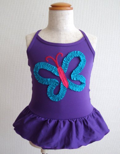 「favorita」輸入新品水着パープルバタフライ