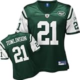 Reebok New York Jets LaDainian Tomlinson Women's Replica Jersey Extra Large