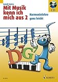 Mit Musik kenn ich mich aus: Harmonielehre - ganz leicht. Mit CD - Rudolf Nykrin