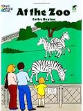 At the Zoo (Dover Coloring Books)