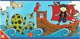 Pirates self adhesive wall border