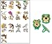 Yogi the Bear Cupcake Rings with Classic Cartoon Tattoos