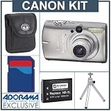 cheap Canon Powershot SD950 IS Digital Elph Camera - Refurbished by Canon U.S.A. with 2GB SD Memory Card, Spare NB-5L Type Lithium-ion Battery, Camera Case, Table Top Tripod