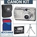 Canon Powershot SD950 IS Digital Elph Camera - Refurbished by Canon U.S.A. with 2GB SD Memory Card, Spare NB-5L Type Lithium-ion Battery, Camera Case, Table Top Tripod