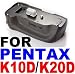 Battery Grip for Pentax K10D K20D D-SLR Digital Camera D-LI50
