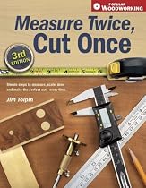 Measure Twice, Cut Once: Simple Steps to Measure, Scale, Draw and Make the Perfect Cut-Every Time. (Popular Woodworking)