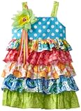 Rare Editions Girls 2-6X Mixed Print Tiered Dress