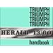 Triumph Herald 13/60 Official Owners' Handbook: (545037)