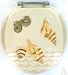 Sea Shell Seashell Hard Beige Bathroom Toilet Seat