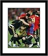 Fernando Torres, Iker Casillas & Cesc F&agrave;bregas Spain National Team Framed 8x10 Photograph 2008 Euro Champs Celebration