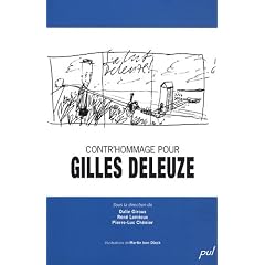 Contr'hommage pour Gilles Deleuze