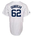 Joba Chamberlain New York Yankees Youth Replica Home Jersey (Medium)
