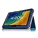 Fintie Premium PU Leather Cover for 10.1 Inch Tablet Inclu. iRULU eXpro X1 Plus (X1Plus)-X10, iView SupraPad 10.1