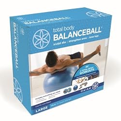 Gaiam Total Body Balance Ball Kit (75cm)