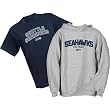 Seattle Seahawks NFL Youth Belly Banded Hooded Sweatshirt and T-Shirt Combo Pack