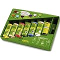 Folia - 45007 - Lot de 7 tubes de peinture vitrail Window Color Funny ANTIK (Import Allemagne)