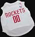 Houston Rockets Basketball Pet Jersey (Small)